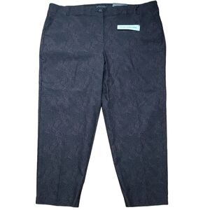 NWT Savvy Chic Fit  Penningtons black slim pants